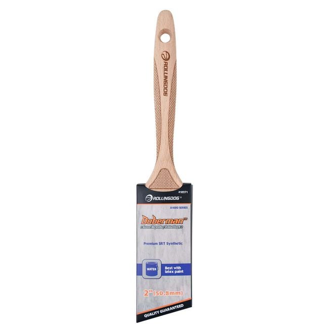 Doberman 2" Angled Paint Brush 